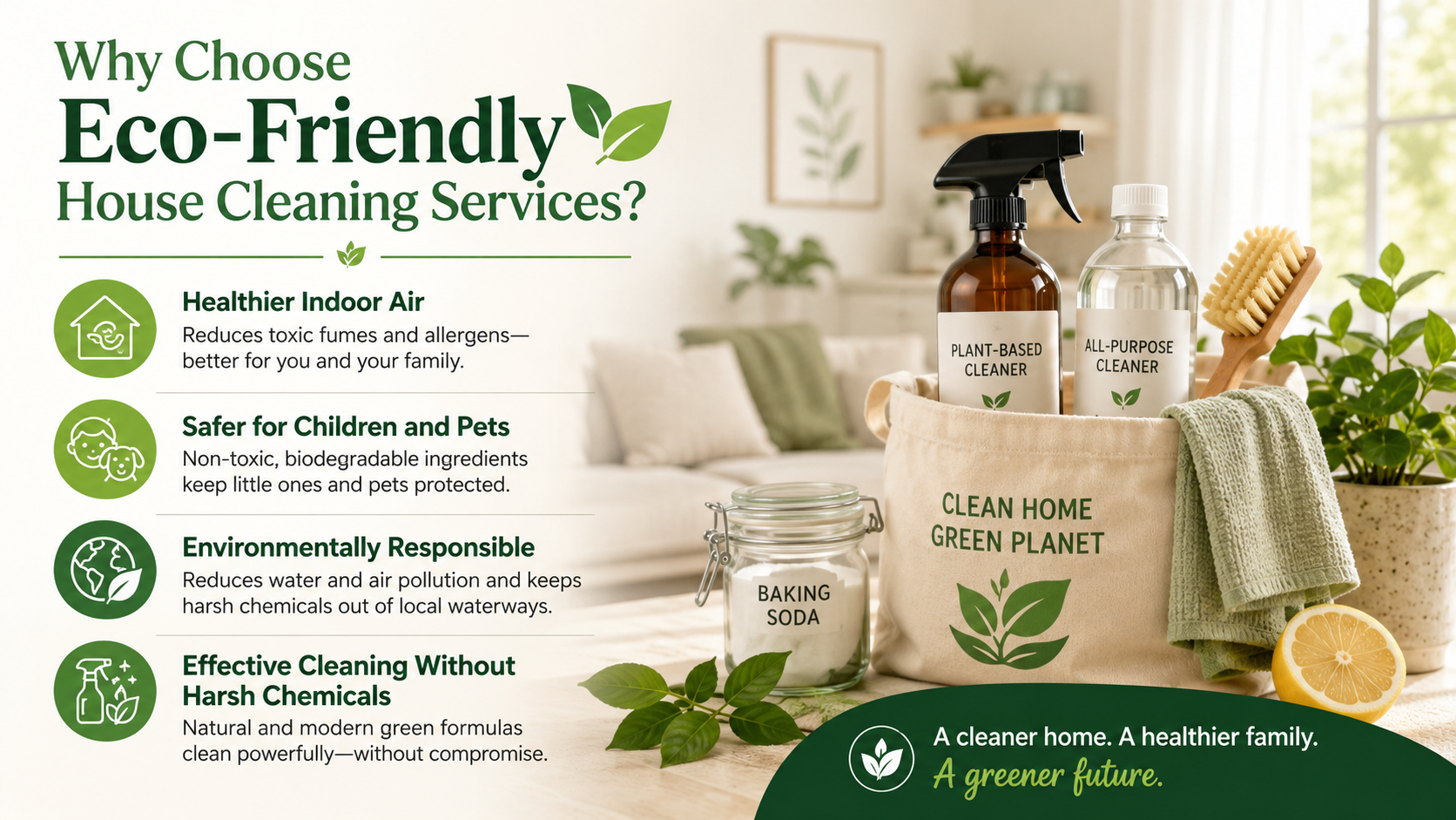 Environmentally Responsible Home Cleaning Solutions